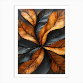 Leaves Of Autumn 2 Art Print