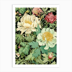 Peonies 123 Art Print