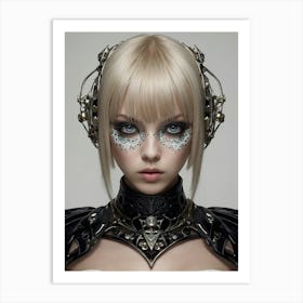 Gothic Queen Art Print