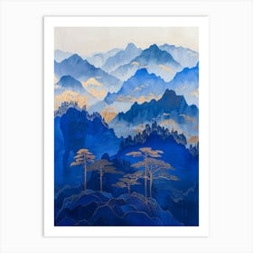 Blue Mountains 5 Art Print