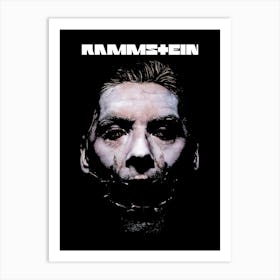 Rammstein band music Art Print