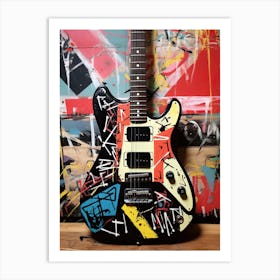 Fender Stratocaster Guitar Art Print