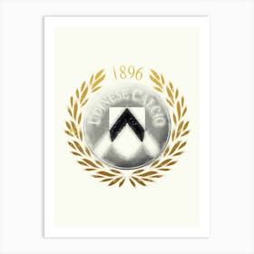 Udinese football club Art Print