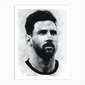 Lionel Messi 1 Art Print