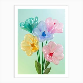 Dreamy Inflatable Flowers Forget Me Not 5 Art Print