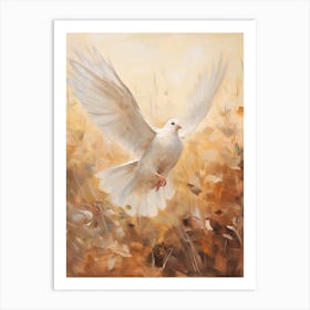 Bird Painting Dove 2 Art Print