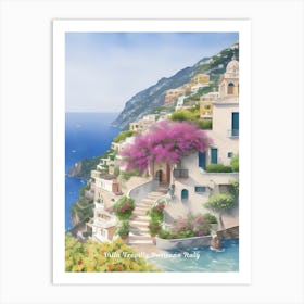 Positano Italy Art Print