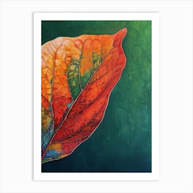 Autumn Leaf 2 Art Print