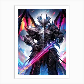 Demon Warrior 2 Art Print