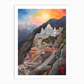 Sri Rama Temple Art Print