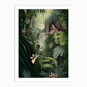 Hidden Paradise 1 Botanical Art Print