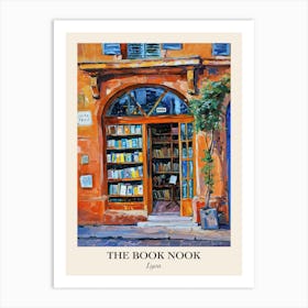 Lyon Book Nook Bookshop 4 Poster Art Print