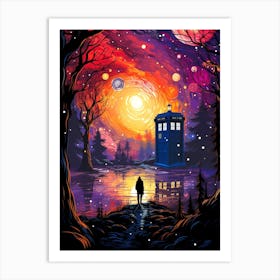 Doctor Who Tardis Art Print