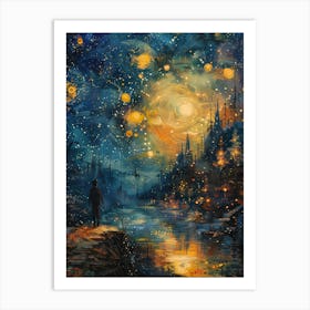 Starry Night Art Print