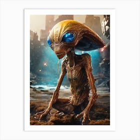 Alien 5 Art Print