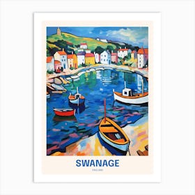 Swanage England 2 Uk Travel Poster Art Print