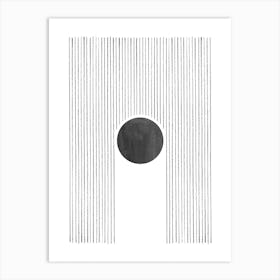 Minimalist Circle Art Print