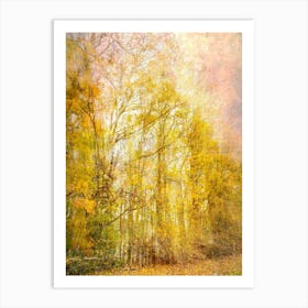 Autumn Copse Art Print