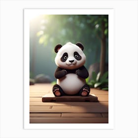 Panda Bear 4 1 Art Print