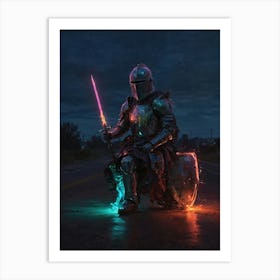 Star Wars The Mandalorian Art Print