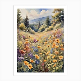 Wildflowers 13 Art Print