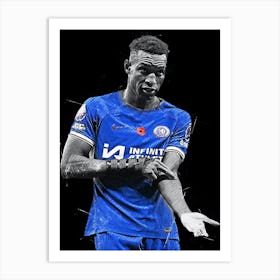 Nicolas Jackson Chelsea Art Print