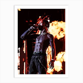 Travis Scott 11 Art Print