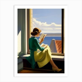 Woman Reading Art Print