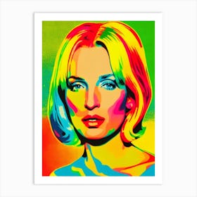 Uma Thurman Colourful Pop Movies Art Movies Art Print