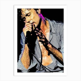 Brett Anderson suede britpop band music 23 Art Print