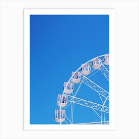 Ferris Wheel In Cannes Art Print