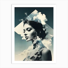 Photo Collage Art Print