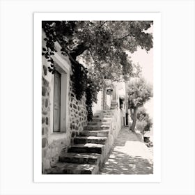 Bodrum, Turkey, Photography In Black And White 8 Art Print