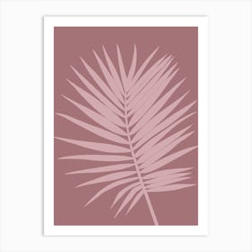 Palm Leaf Neutral Art Print