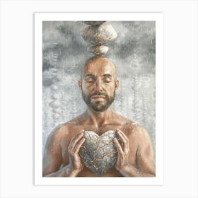 Heart Of Stone Art Print