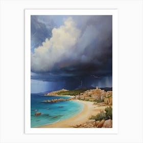 Stormy Sea.2 Art Print