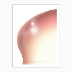 Orange Gradient 2 Art Print