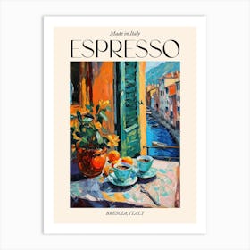 Brescia Espresso Made In Italy 1 Poster Art Print