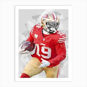 Deebo Samuel San Francisco 49ers Art Print