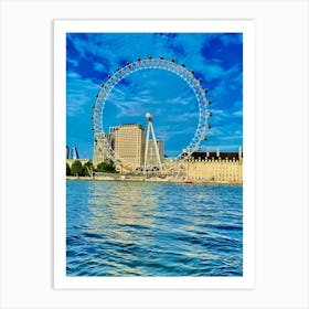 London Eye Art Print