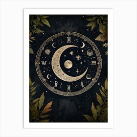 Occult Background Art Print