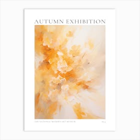 Autumn Exhibition Modern Abstract Poster 4 Art Print