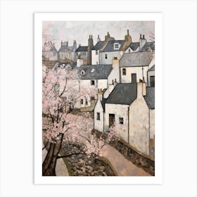 Crail (Fife, Scotland) Painting 3 Art Print