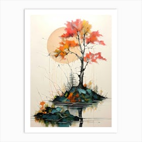 Autumn Tree 2 Art Print