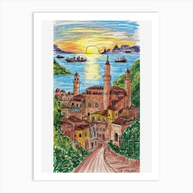 Casbah's Serenity Art Print