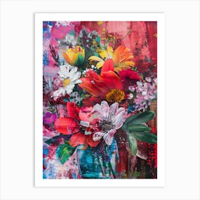 Bygost Bouquet For Mothers Day Floral Still Life Wivid Abstract 7401faec 99b2 4adc 8a5b Aca967ac446c Art Print