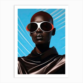 Afrofuturistic Whirlwind: Sartorial Stars Art Print