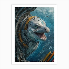 Whale'S Mouth Art Print