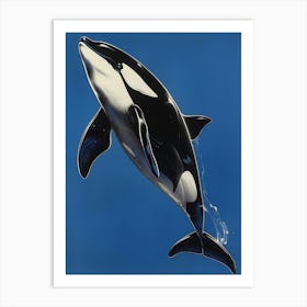 Orca Whale 8 Art Print