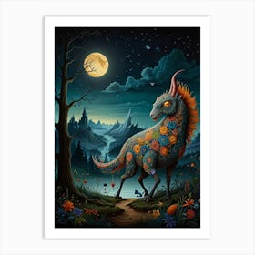 Faerie Horse Art Print